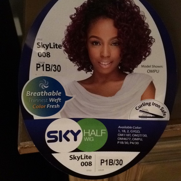 sky half wig 007